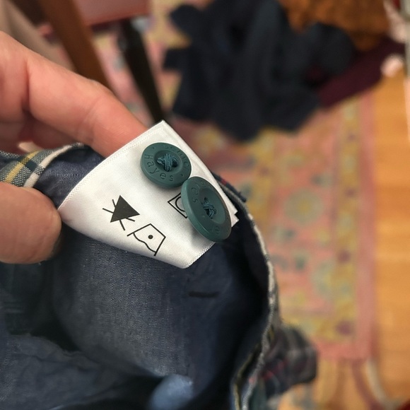 Denver Hayes Black and White Plaid Men's Shorts 36 - Picture 10 of 16